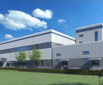 Modern School Building-ID:807071928