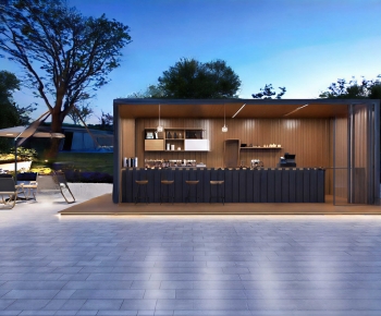 Modern Appearance Of Commercial Building-ID:617575882