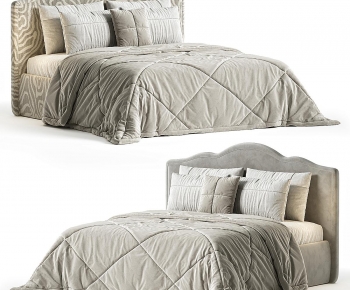 Modern Double Bed-ID:161843066