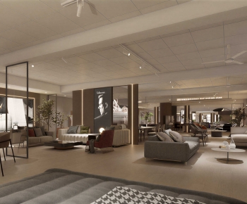 Modern Exhibition Hall-ID:690083037