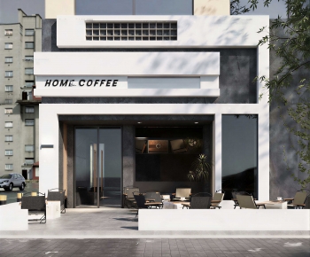 Modern Facade Element-ID:130038986