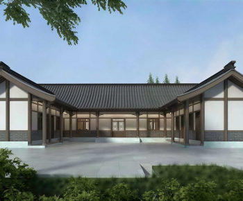 New Chinese Style Appearance Of Commercial Building-ID:294765004