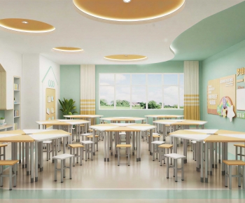 Modern School Classrooms-ID:308938037