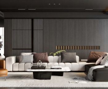Modern A Living Room-ID:636785034