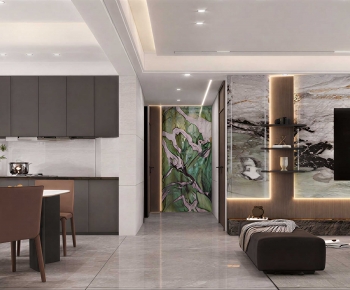 Modern A Living Room-ID:825159565