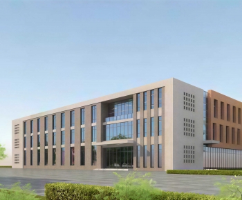 Modern Building Appearance-ID:228398084