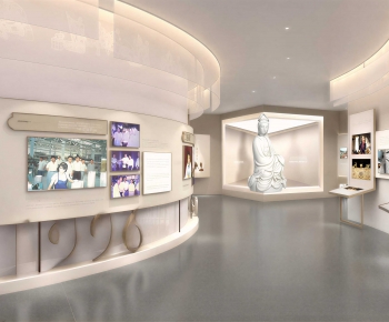 Modern Exhibition Hall-ID:829436062