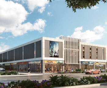 Modern Appearance Of Commercial Building-ID:165177113