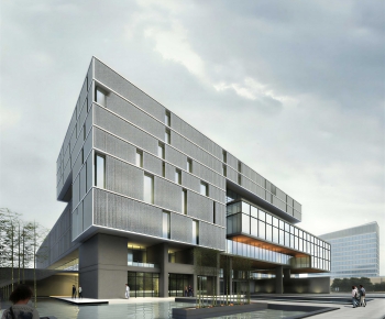 Modern School Building-ID:312347895