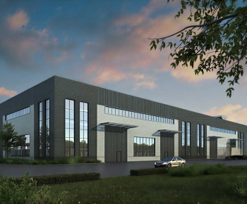 Modern Industrial Building-ID:984697105