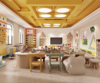 Modern Kindergarten Classrooms-ID:386437899