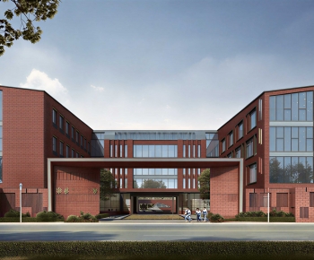 Modern School Building-ID:433631901