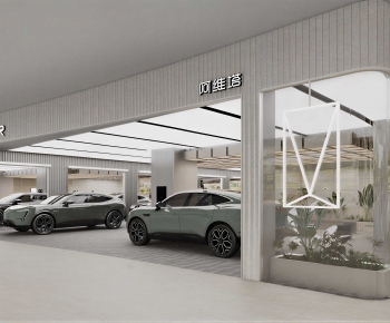 Modern Exhibition Hall-ID:809763918