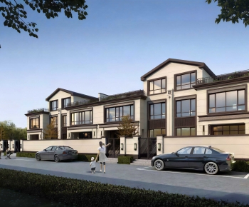 New Chinese Style Double Townhouse-ID:133669427