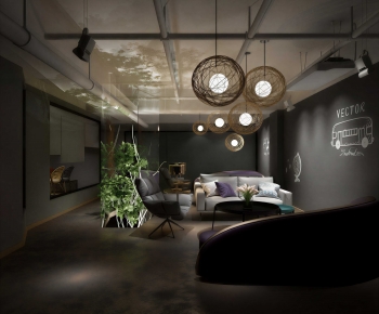 Industrial Style Office Rest Area-ID:624721121