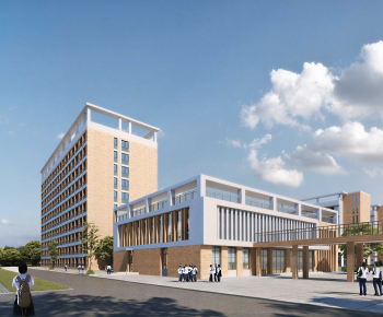 Modern School Building-ID:863415003