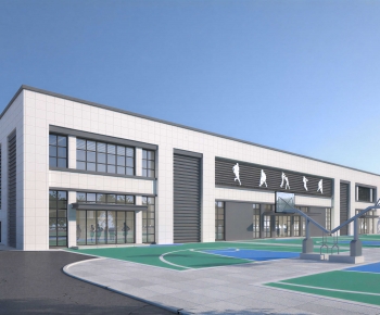 Modern School Building-ID:479168975