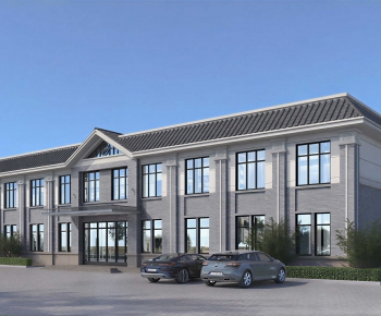 Modern Appearance Of Commercial Building-ID:191582928