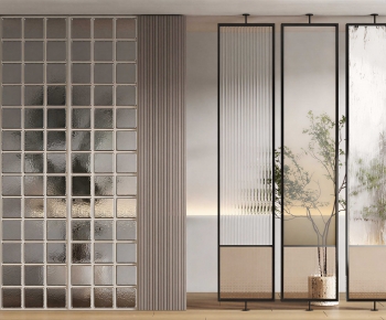 Modern Glass Screen Partition-ID:344093085