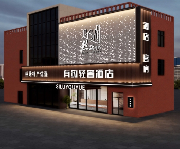 Modern Facade Element-ID:890309102