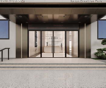 Modern Facade Element-ID:101349431