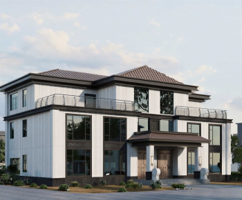 New Chinese Style Detached Villa-ID:785514122