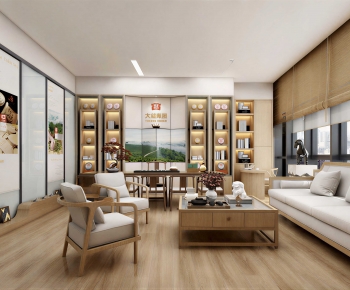 New Chinese Style Reception Room-ID:707864057