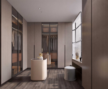 Modern Clothes Storage Area-ID:470527892