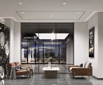 Modern Exhibition Hall-ID:921209109