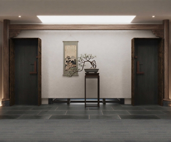 New Chinese Style Office Aisle-ID:862186916