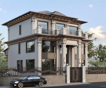 New Chinese Style Detached Villa-ID:957261095