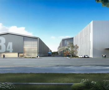 Modern Appearance Of Commercial Building-ID:473520049