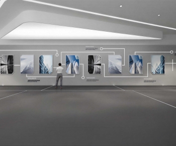 Modern Exhibition Hall-ID:864259004