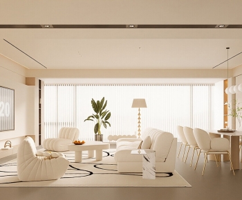 Modern A Living Room-ID:412636046