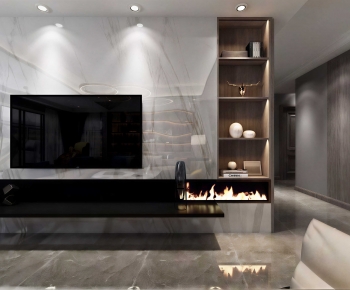 Modern A Living Room-ID:583415035