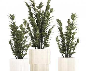 Modern Ground Green Plant Potted Plants-ID:754633905