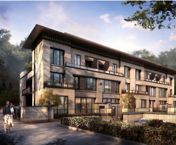 Modern Residential Building-ID:483978994