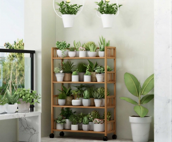 Nordic Style Potted Green Plant-ID:354109052
