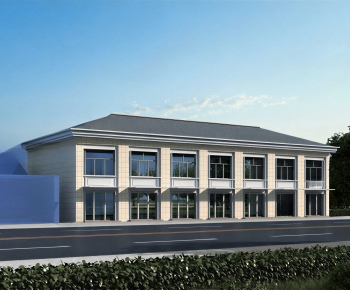Modern Appearance Of Commercial Building-ID:529088025