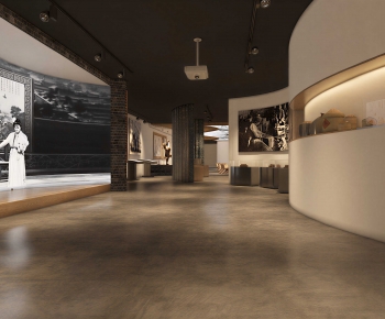 New Chinese Style Exhibition Hall-ID:564992902