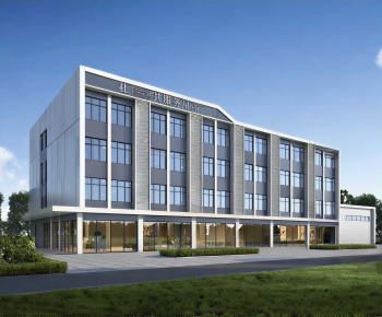 Modern School Building-ID:285589739