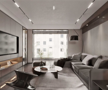 Modern A Living Room-ID:731005919