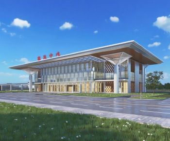 Modern School Building-ID:402911908