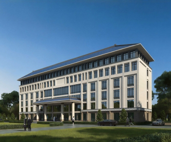 Modern Public Building-ID:121079921