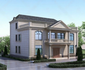 Simple European Style Detached Villa-ID:783417945