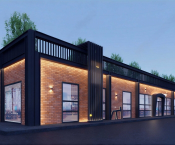 Modern Appearance Of Commercial Building-ID:230117081