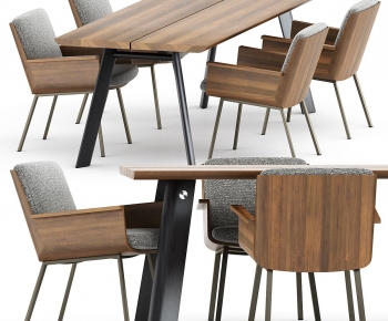 Modern Dining Table And Chairs-ID:303950383