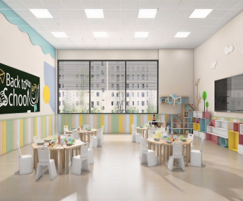 Modern Kindergarten Classrooms-ID:837234028
