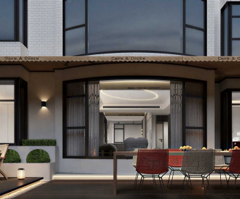 Modern Courtyard/landscape-ID:890853889