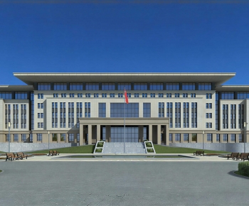 Modern Public Building-ID:751163011